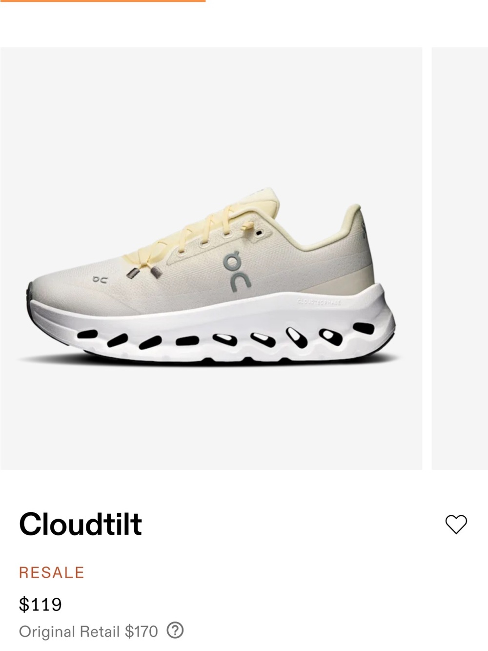 Womens On Cloudtilt size 9.5
